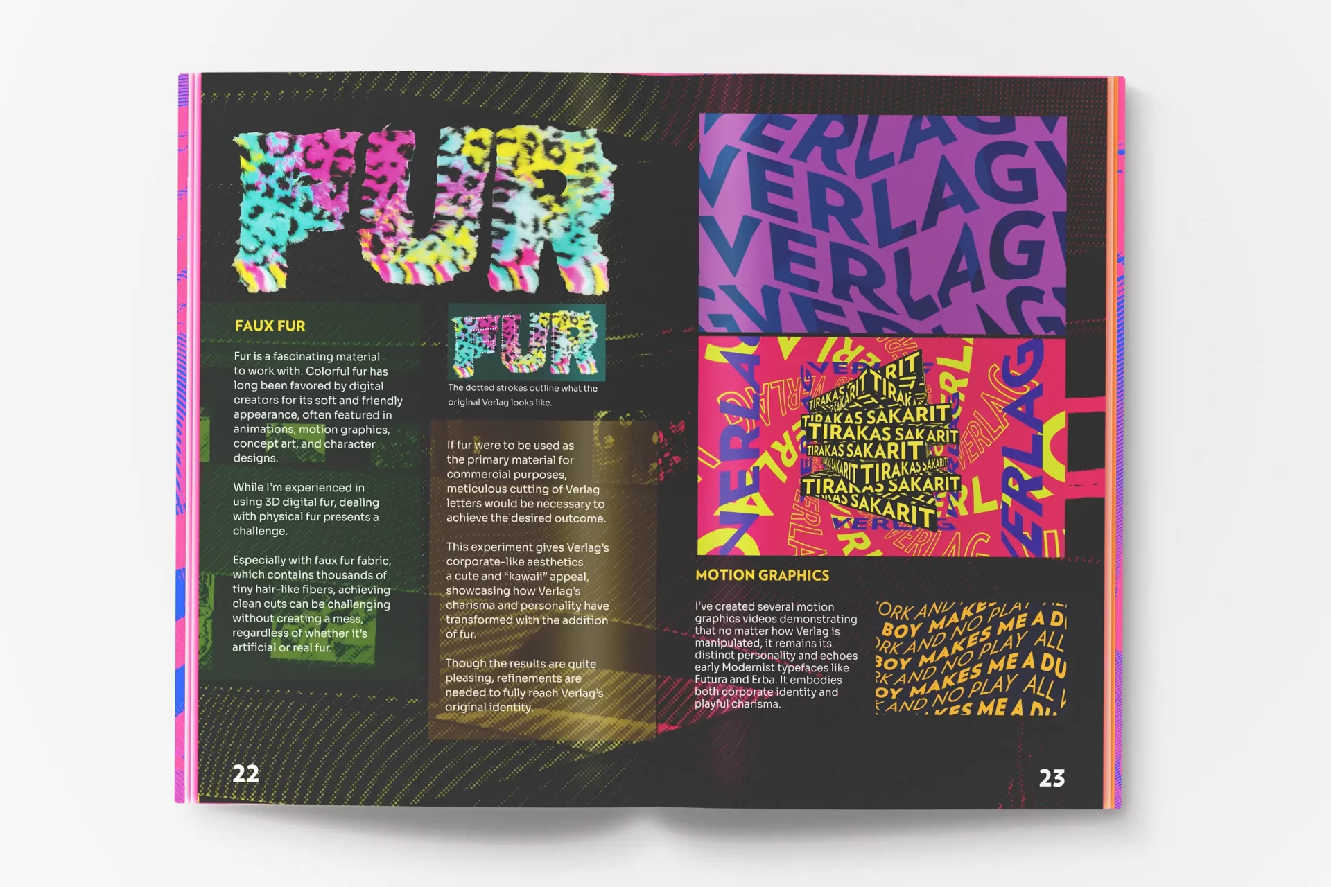 A Visual Analysis, Elegance, and Legacy of the Verlag Typeface, Page 22-23