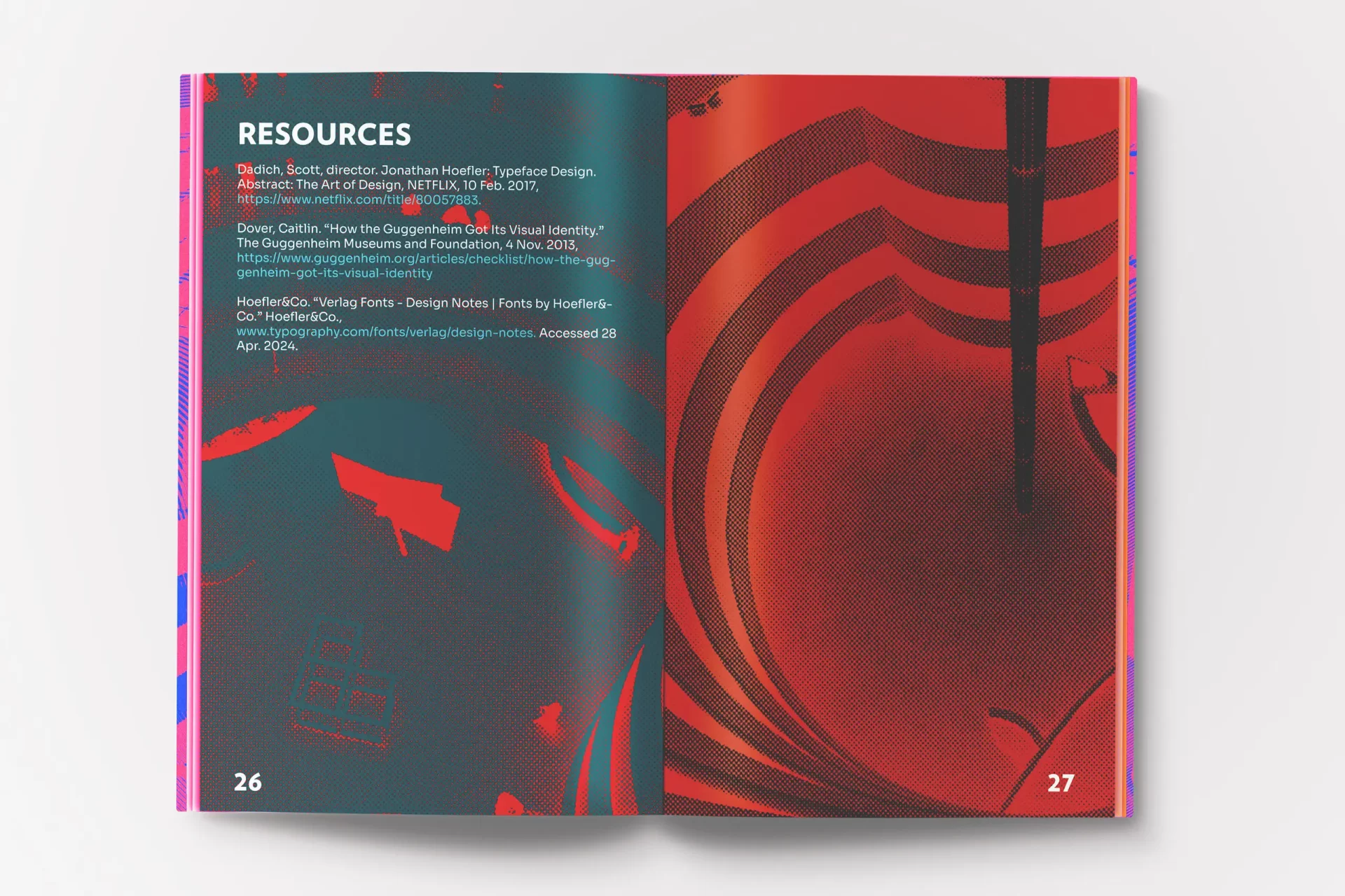 A Visual Analysis, Elegance, and Legacy of the Verlag Typeface, Page 26-27
