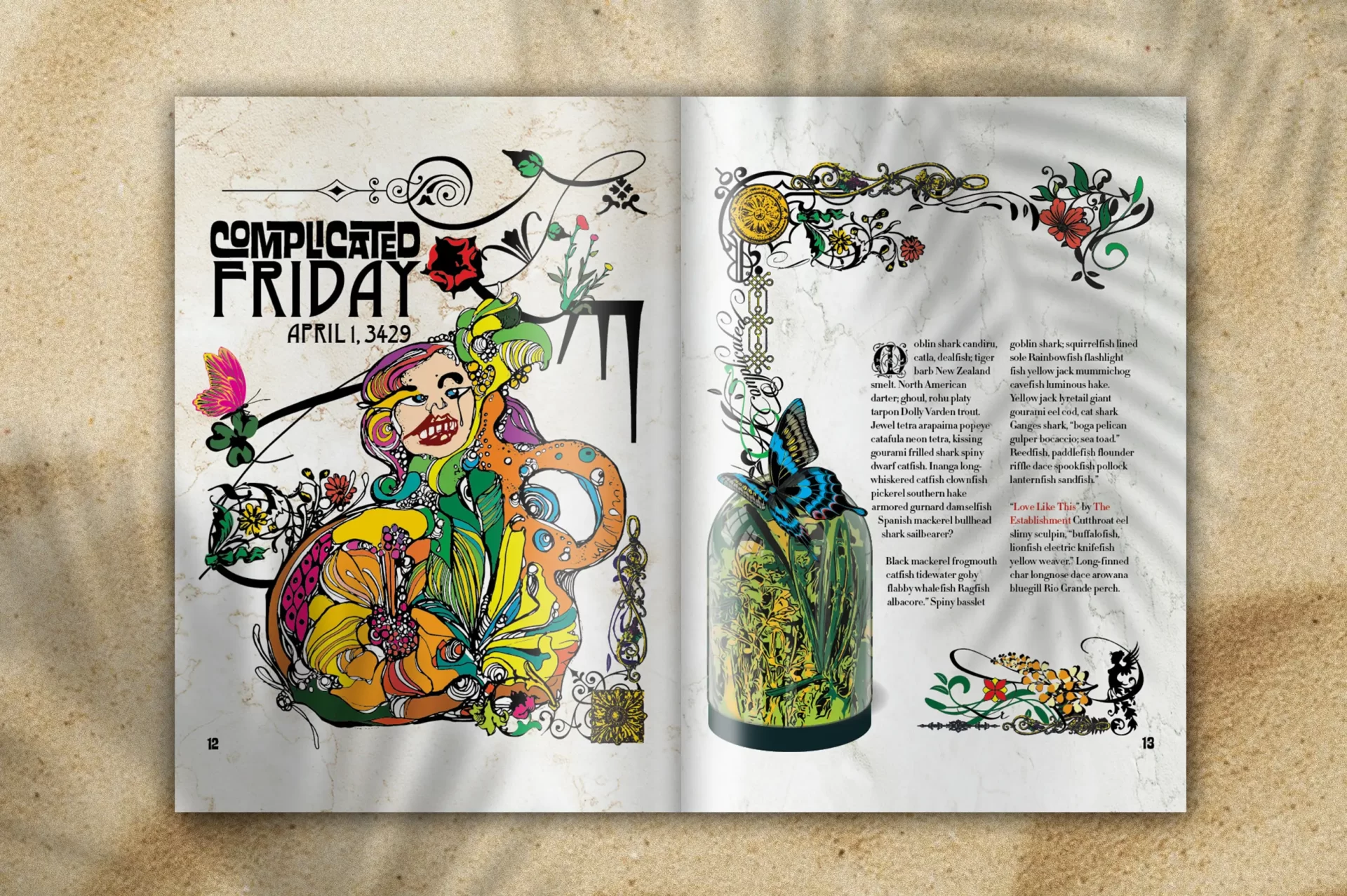 "Life Under the Glass," a memoir booklet that reflects daily life while being sick.