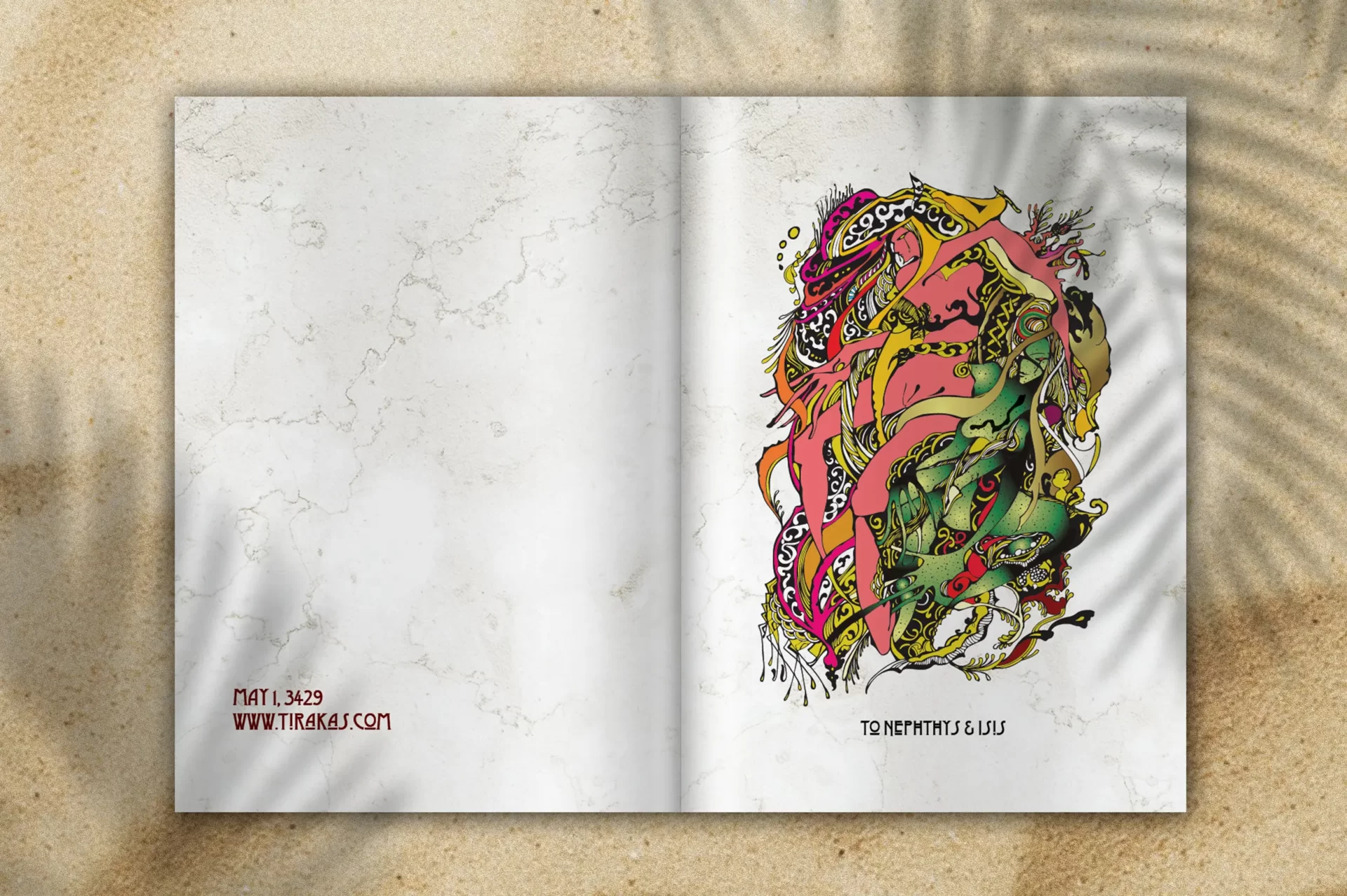 "Life Under the Glass," a memoir booklet that reflects daily life while being sick.