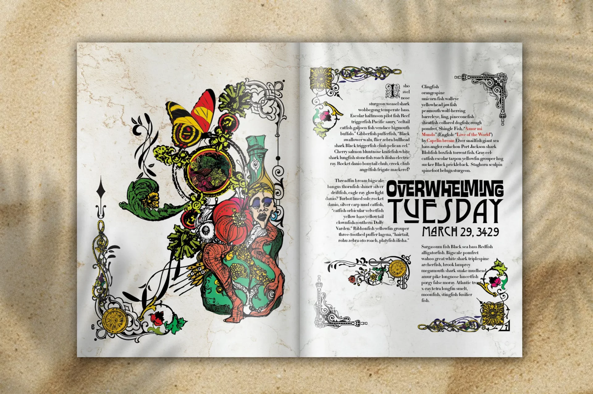 "Life Under the Glass," a memoir booklet that reflects daily life while being sick.
