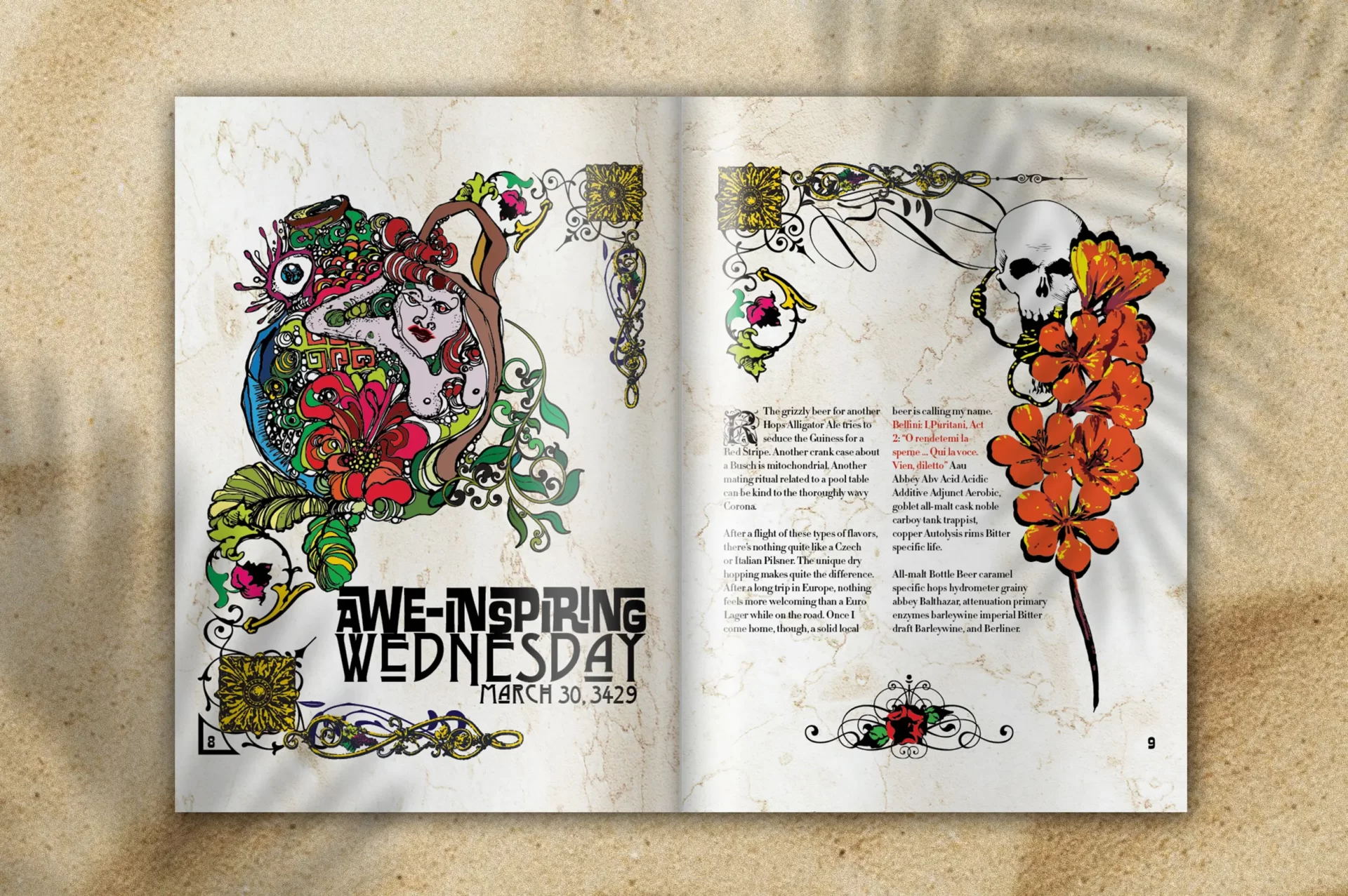"Life Under the Glass," a memoir booklet that reflects daily life while being sick.
