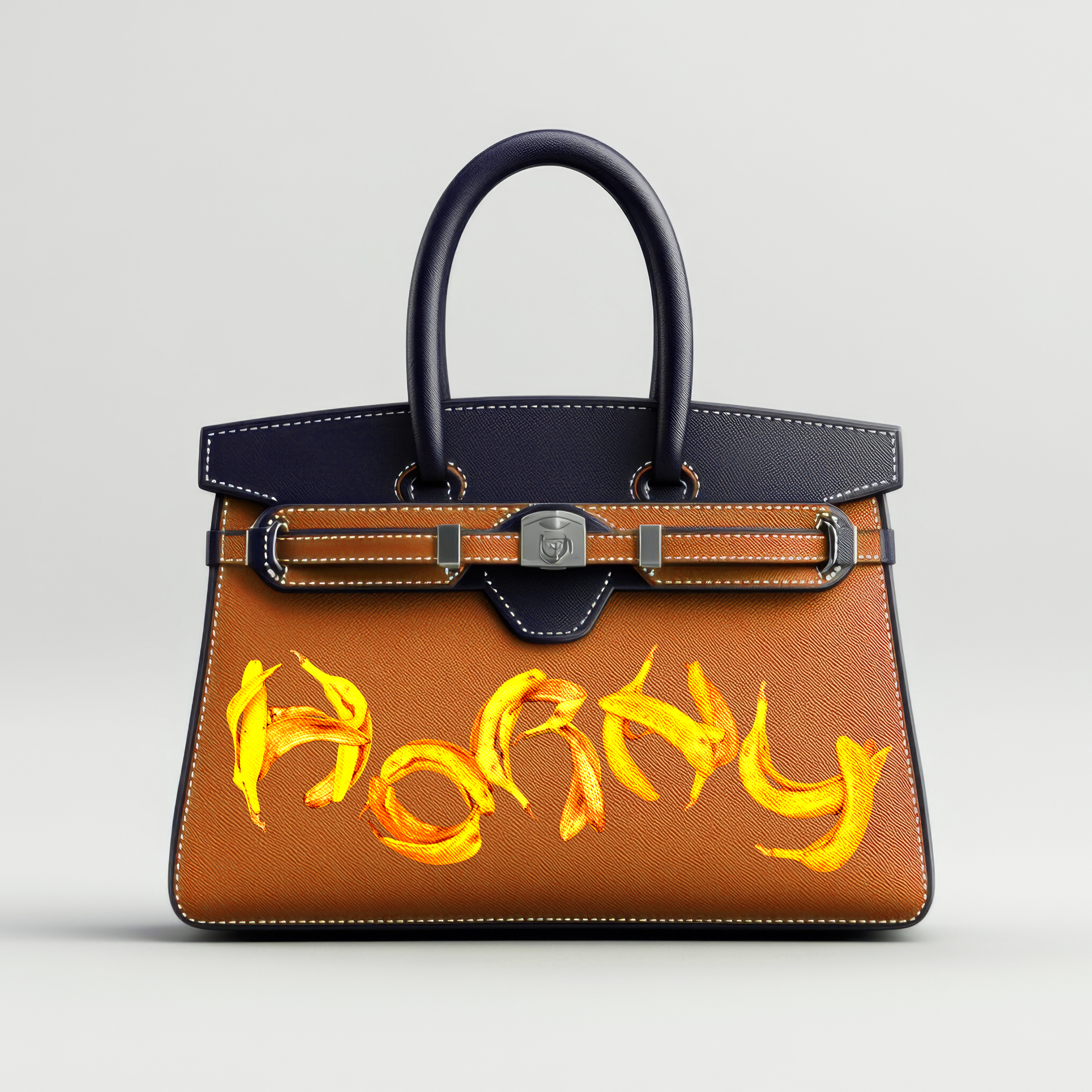 This mockup experimentally merges vulgarity and luxury, showcasing how high-contrast categories can intersect to create something strikingly unconventional yet undeniably exquisite.