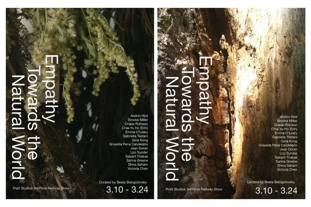 Poster Designs for the "Empathy Towards the Natural World" exhibition