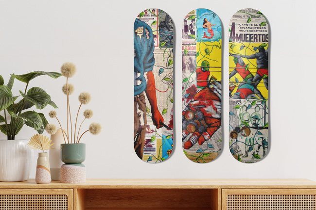 Street Kid 1986 Skateboard Deck Mockup